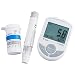 Produktbild Carejoy 2in1 Cholesterin und Blutzucker Messgerät mit App für iOS Android Bluetooth 4.0, mit 50 Zucker-Teststreifen und 50 Twist Lancets