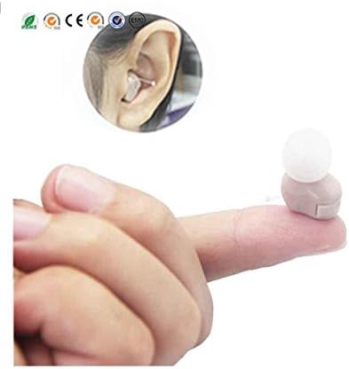 Hearing Aids invisible Mini In the Ear Volume Control Sound Amplifier Pulling Line Design