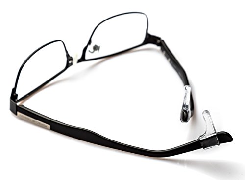 Sportbügelenden / Fassungshalter für die Brille | 4,5×2,0 – Länge 20mm in verschiedenen Farben (transparent) (6 Paar) - 4