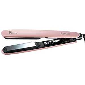 SYSKA HS1050 Hair Straightener with Titanium Plates (Pink)