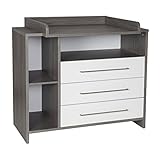 Schardt 05 555 32 00 Wickelkommode mit Wickelaufsatz Eco Fleetwood