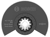 Diámetro de la hoja 100 mm Bosch Professional Starlock - Hoja de sierra segmentada para madera y metal, ACZ 100 BB, 100 mm