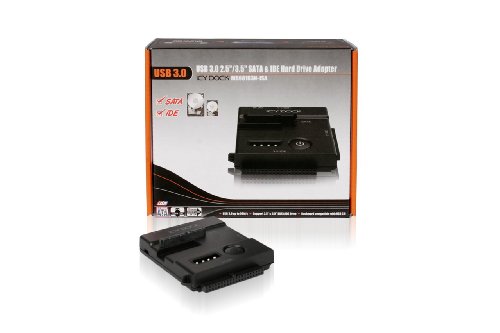 Icy Dock EZ-Adapter MB981U3N-1SA – 2,5/3,5 Zoll (6,4/8,9cm) SATA/IDE zu USB 3.0 Adapter - 5