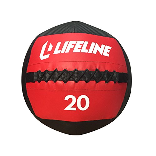 Preisvergleich Produktbild LifeLine Wand Ball, rot / schwarz
