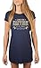 Produktbild Birthday-Damen T-Shirt, cooles Long-Shirt mit Druck - ...seit 25 Jahren... - Top Geschenk. Nacht/Schlaf-shirt. Navy-Blau