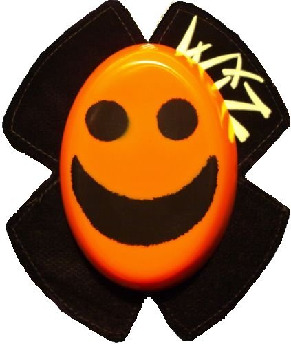 Preisvergleich Produktbild WIZ Knieschleifer - Smily Schwarz auf Orange