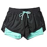 Damen Spitze Shorts Yoga Sporthosen Sommerhosen High Waist Mode Kordelzug Kurze Hose Pants mit Taillenband Elegant Hotpants Strandshorts Shorts Hosen Damen Sommer Sport Stretch Slim Fit Stripe Print Elastisch Kurze Hosen Beach Shorts Strandshorts Sporthose Damen 3/4 Trainingshose Sporthose Kurze Hose Sport Fitness Jogginghose Shorts Barmuda Shorts Damen Sommer Kurze Hosen Tunnelzug Elastische Stoffhose Solide Baumwolle Leinen Strand Shorts mit Taschen