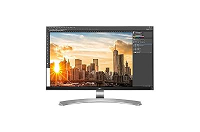 LG 27UD88-W Écran PC LED IPS - 27" - 3840 x 2160 UHD 4K - 350 cd/m2 - 5 ms - Argent (2xHDMI, DisplayPort, USB 3.0, USB-C)
