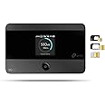 TP-Link M7350 4G LTE MiFi, Portable Travel Wi-Fi, SD Card Slot, Unlocked Mobile Wi-Fi Hotspot, 8 Hours Long Lasting Battery, 