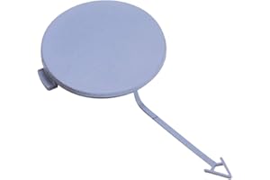 KIMISS Coperchio Gancio Traino Tappo Gancio Traino Paraurti Anteriore ABS Grigio Tappo Copri Occhiello Gancio Traino per A4 B7 2005-2008