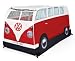 Produktbild Close Up VW Bulli Spiele-Wurfzelt Rot für Kinder (77cm hoch)
