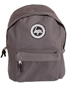 Hype Grau Orden Rucksack Tasche - ideal Schule Taschen - Rucksack für Jungen und Mädchen