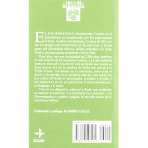 Dhammapada, La Enseñanza De Buda (Arca de Sabiduría)