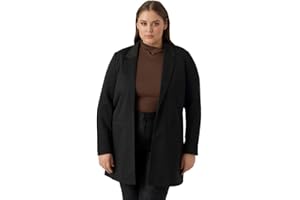VERO MODA CURVE Chaqueta Larga Vmverina LS Noos Curve para Mujer
