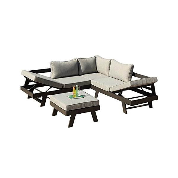 Gartenmobel Eckbank Alu