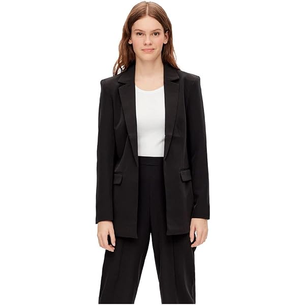 Blazer Casual élégant Blazer ONLY Onlraven Life - Coupe Fit, Manches Longues, Coloris Violet Glacé Chiné, Taille 38 Femme