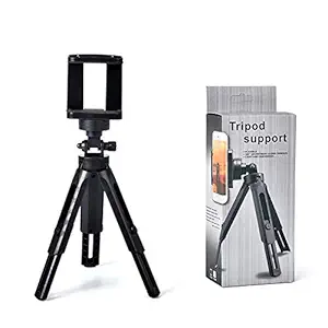 Boosty Mini Desktop Tripod 360 Degree Rotation Foldable Shockproof Lightweight Bracket for Mobile Phones& DSLRs