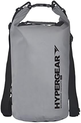 Hypergear Compact and Lightweight Dry Bag - Waterproof Tarpaulin (Grey, 30 liters)