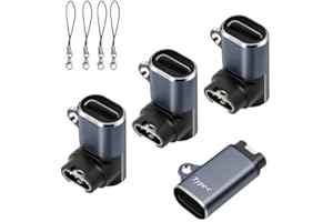 LUIRSAY Lot de 4 adaptateurs de charge USB-C vers Garmin - Pour Fenix 8/7/7X/7S/6/E, Forerunner Series, Vivoactive 5/4S, Instinct, Epix Pro, Tactix, Venu 3/3S/2S/SQ
