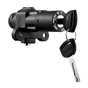 Deutsche High Performance Ignition Switch Lock Set Fit for Bajaj Pulsar 180 / Bajaj Pulsar 220 DTS-i/Bajaj Pulsar 220 DTF-i (2 Wires), Lock Set with 2 Keys