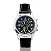 Produktbild Carriea Mode Kunstleder Herren Blue Ray Glas Quartz Analog Uhren
