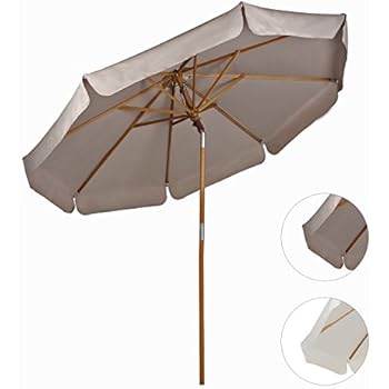 Amazon.de: Riesensonnenschirm, 4, 65 m breit großer Doppel-Sonnenschirm