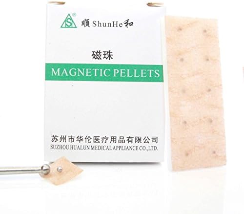 Acupressure/Ear Balls Magnetic Pellets Pack from ShunHe Silver Coated Pack of 100