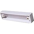Merriway BH04526 Pattress Surface Moulded Box For Two Gang Architrave Switch - White
