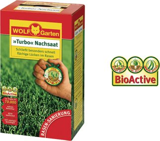 Preisvergleich Produktbild Turbo-Nachsaat WOLF NACHSAAT- RASEN 25QM LR25