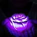 Youpin 2pcs 7 Color Changing Rose Flower Night Light,Rose Shape Candle LED Mostone Night Lamp Colorama Light Novelty Romantic Plastic Cute Lamp For Room Christmas Party Decor Decoration