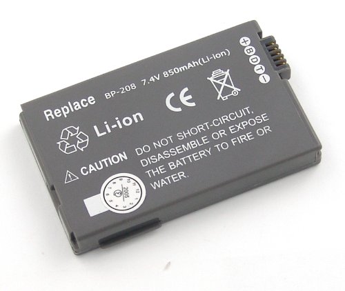 AccuCell Battery for Canon BP-208, DC, FVM, MVX, Optura