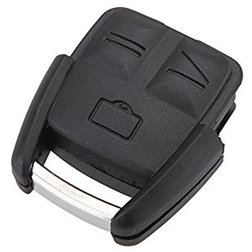 Caja de llave - TOOGOO(R) 3 botones Caja de llave remota sin llave Juego de reparacion para Vauxhall Vectra Opel Omega
