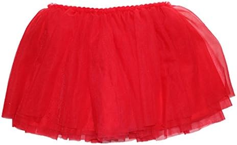 Cutegirl Cute Girl 4 Layers Red Ballet Tutu Skirts For Children, Fit For 1-3T