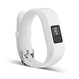 Interesting® Ersatz Silikon Armband Band Armband Armband für GARMIN VIVOFIT 3 - weiß