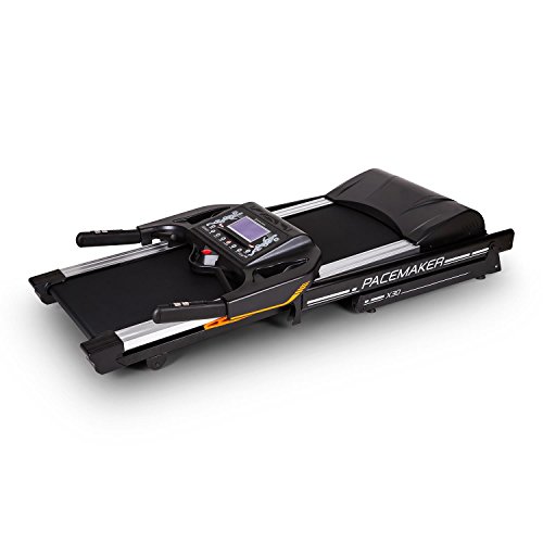 Capital Sports Pacemaker X30 Laufband Profi Heimtrainer (6,5 PS, 22km/h, zusammen-klappbar, gedämpfte Lauffläche, einstellbarer Steigung, 36 Trainingsprogramme) schwarz - 2