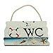 Produktbild Bluelover 17,5 Cm Mediterranen Stil Dekor Wc Toilette Holztür Wandschild Hängende Ornamente-#2