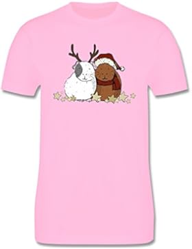 Weihnachten Kind - Weihnachtliche Meerschweinchen - Kinder T-Shirt