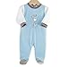 Kinousses Baby Boys' Giraffe Footie Blue blue 18 months