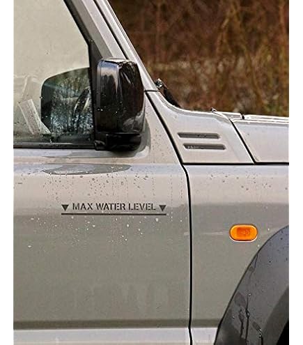 Lot De 2 Autocollants Suzuki Jimny 4x4 – Style Off-road Bleu