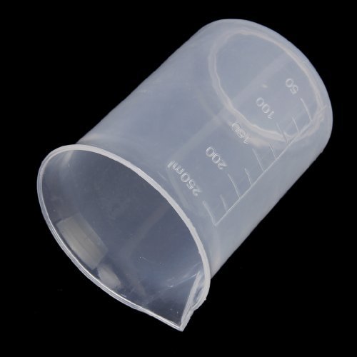 TOOGOO(R) 50 150 250 ml Transparente Kunststoff Labor Messbecher 3 Stk. Messbecher Werkzeug - 5