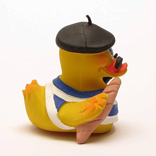 Duck au vine – Frankreich Badeente Quietscheentchen Gummiente Plastikente Quietscheente - 2