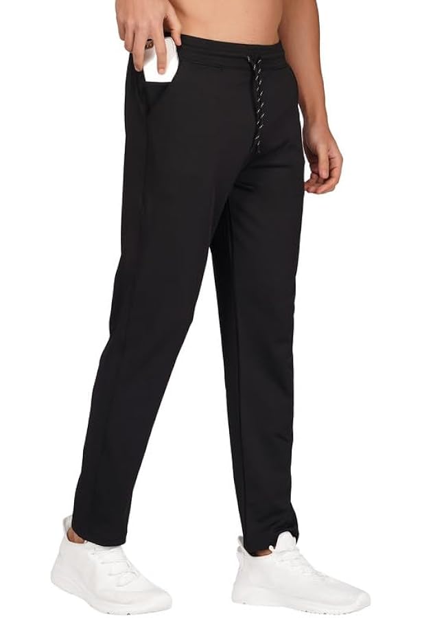 TrendArc Men's Solid Regular Fit Super Stretchable 4 Way Lycra