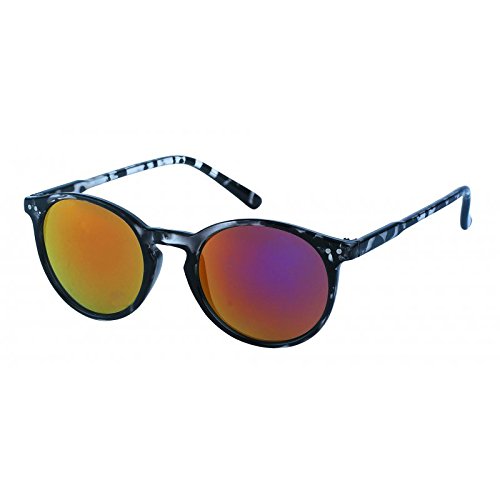 Chic-Net John Lennon gafas de sol alrededor de los puntos de la vendimia 400UV Retro ojo de la cerradura rosa puente