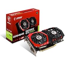 MSI GeForce GTX 1050TI Gaming 4GB Nvidia GDDR5 1x HDMI, 1x DP, 1x DL-DVI-D, 2 Slot Afterburner OC, Gaming App, Grafikkarte