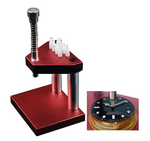 DIY Crafts New Presto Watch Hand Presser Fitting Tool,Watchmaker Watch Hand Presto Presser Lifter Puller Plunger Remover Set Fitting Repair Tools & for DIY Works