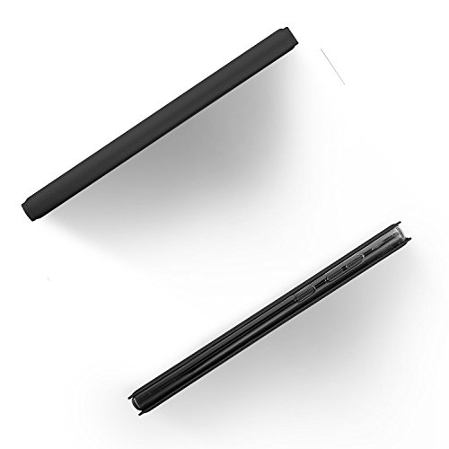 Sony Xperia L1 Hülle, IVSO Hohe Qualität Advanced Shock Absorption Technology Case Folio Tasche Cover für Sony Xperia L1 Smartphone (Schwarz) - 5