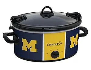 Crock-Pot Michigan Wolverines Collegiate Cook & Carry Slow Cooker