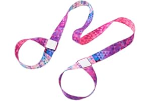 JIEOU Yoga Mat Strap, Adjustable Nylon Carrier for Yoga Mat, Strong and Study Yoga Mat Harness Strap Sling, Pilates or Exercise Mat Strap