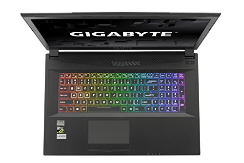 Gigabyte Sabre 17k-CF1 17 3-Inch Notebook -  Black   Intel I7-7700HQ Processor  16 GB RAM  1 TB HDD   256SSD  NVIDIA GeForce GTX 1050Ti  4GB  Graphics