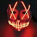 Produktbild Pennyjie Halloween Mask LED Masks Glow Scary Mask Cosplay for Festival Music Party